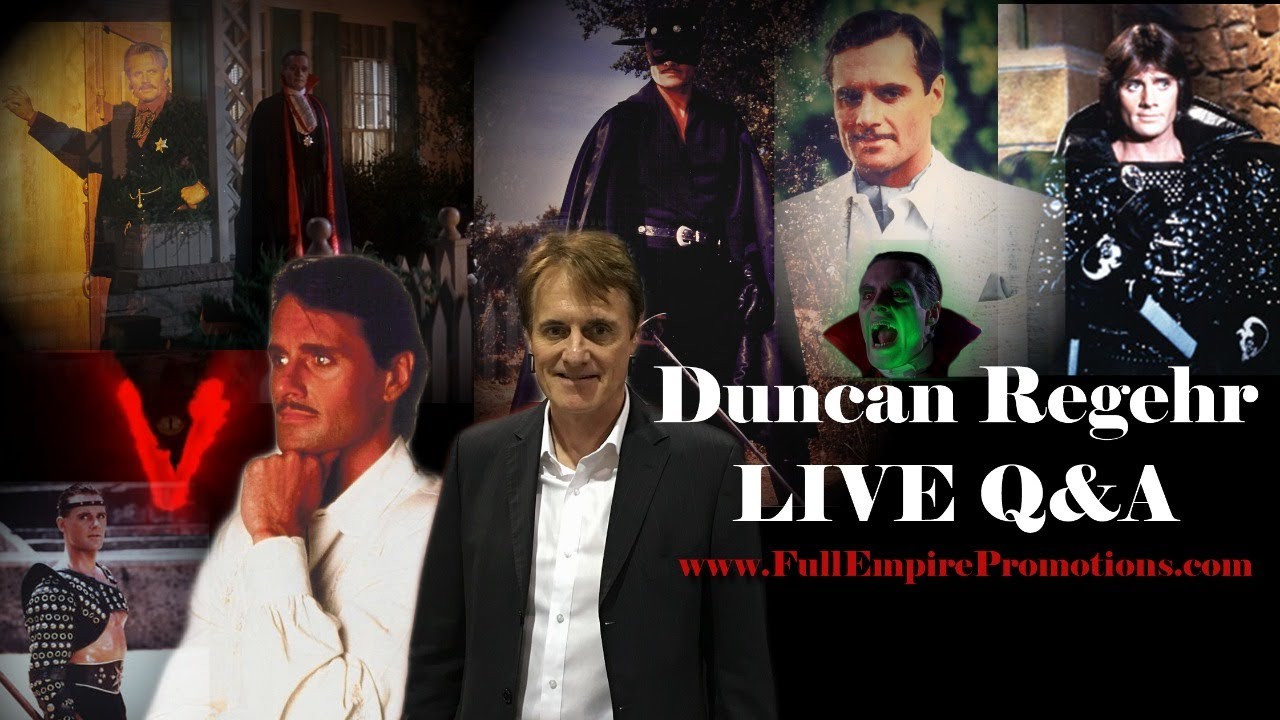 Duncan Regehr LIVE Q&A!
