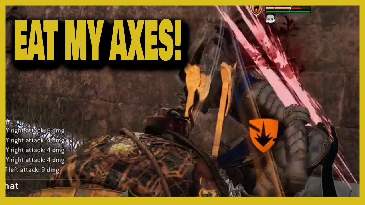 A terrible game VS a PERFECT GAME. Berserker dominion [ FOR HONOR ]