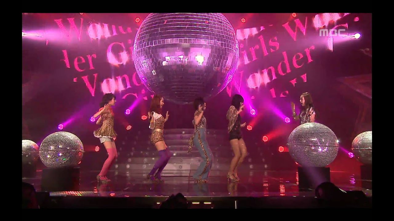 Wonder Girls - So Hot + This Time, 원더걸스 - 쏘 핫 + 디스 타임, Music Core 20080531