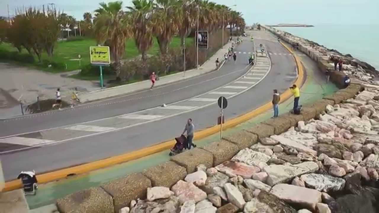 San benedetto del Tronto (AP) Riprese aeree dal mare.