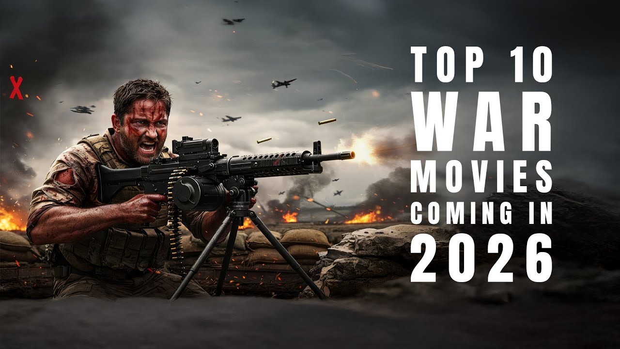 Top 10 Upcoming War & Battle Movies Coming in 2026 | WWII, Historical & Epic Battles