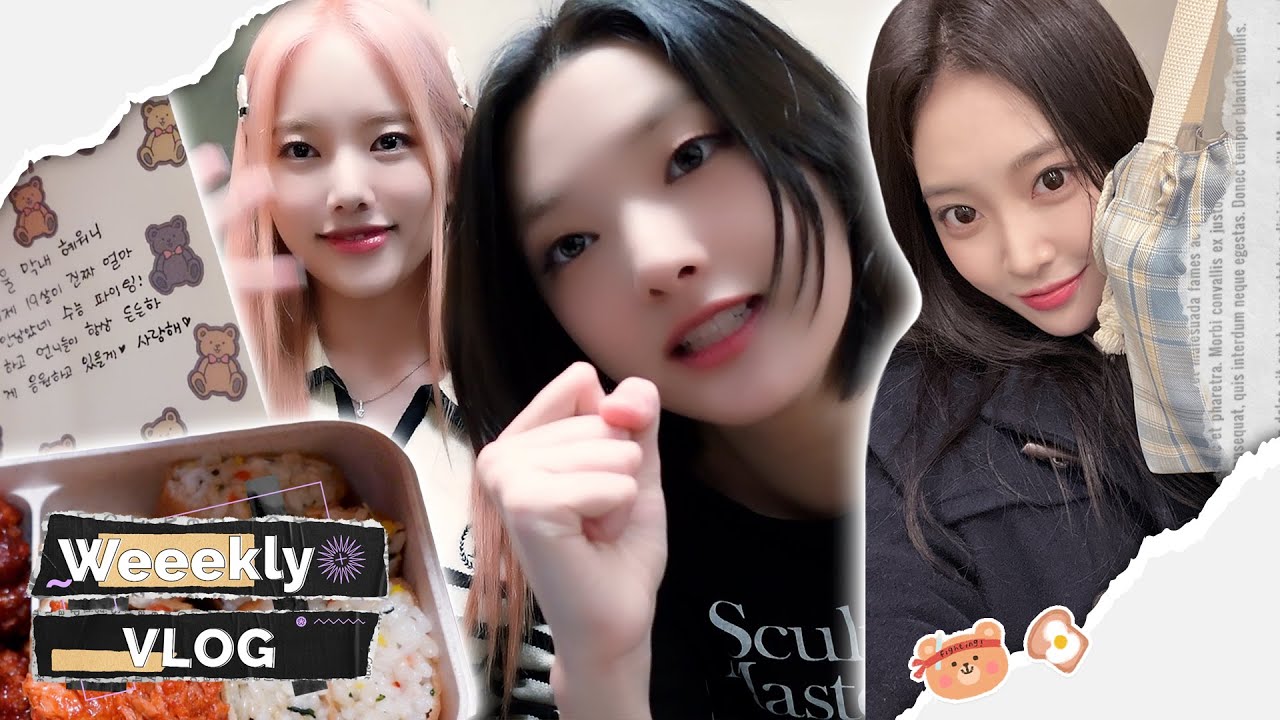 (SUB) Weeekly VLOG (막둥이 조아를 위한 수능 도시락 만들기🍱)