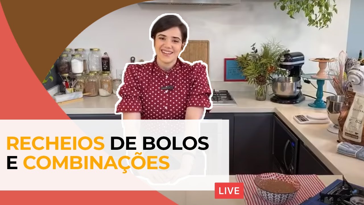 RECHEIOS DE BOLOS E COMBINAÇÕES