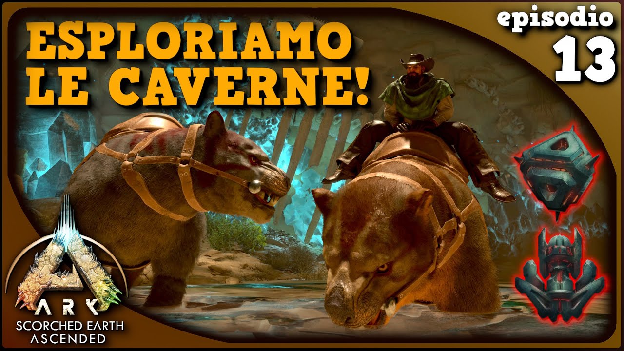 ALLA RICERCA DEI PRIMI ARTEFATTI DEL DIRUPO E GUARDIANO ! - ARK ITA | SCORCHED EARTH | EP. 13
