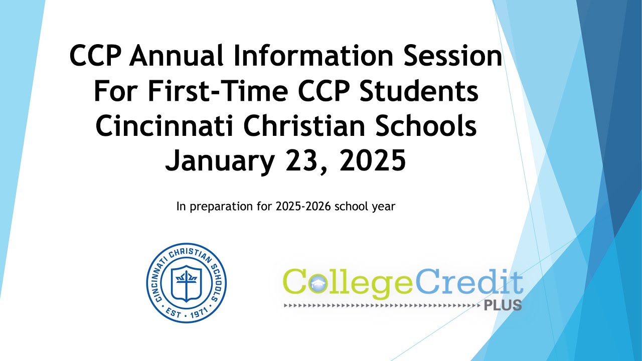 College Credit Plus Night Part 1 | January 2025