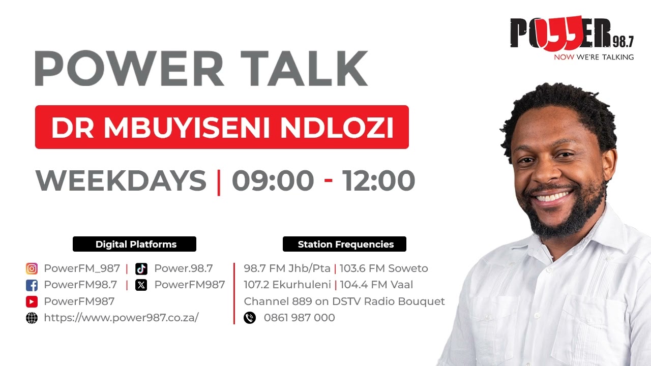 #POWERTalk with DR Mbuyiseni Ndlozi | Helen Zille looking to be Johannesburg’s next Mayor