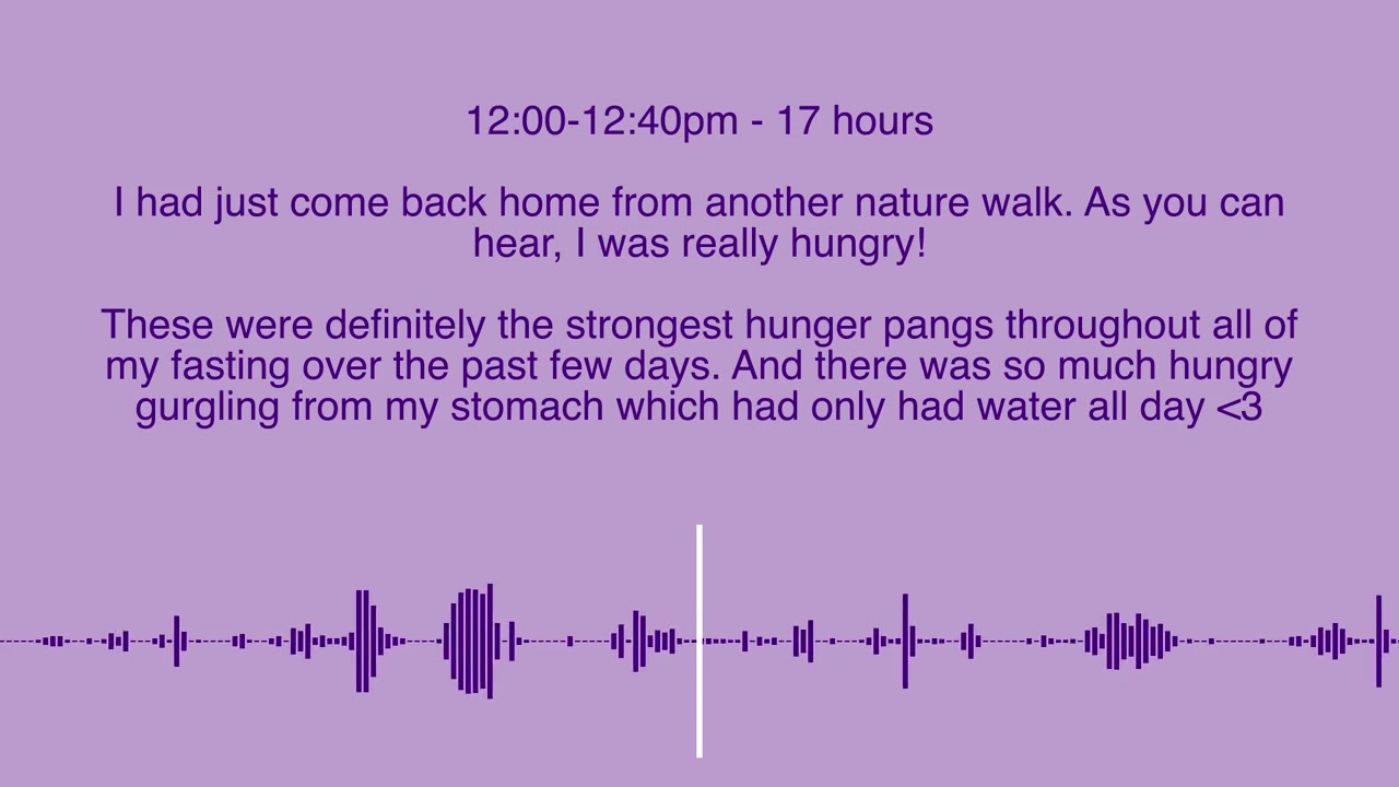 Hungry Tummy Sounds | 30th December 2025 | Intermittent Fasting, Day 3