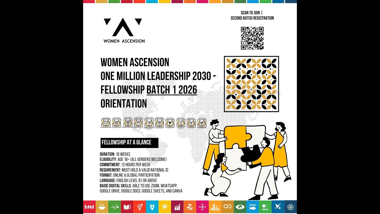 Women Ascension One Million Leadership 2030 Fellowship ProgrammeBatch 1 – 2026 Orientation