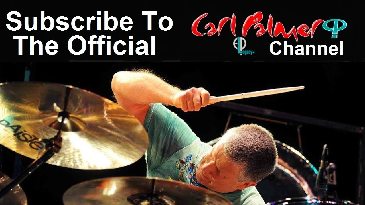 Carl Palmer performing 