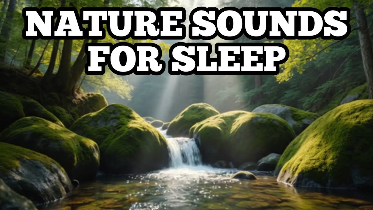 River Sounds ASMR 🌊 Flowing Water for Deep Sleep & Relaxation
