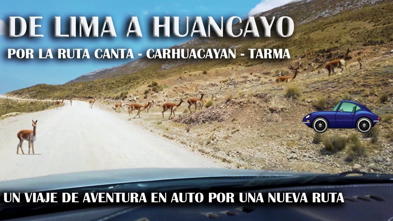De Lima a Huancayo por la Ruta de Canta - Carhuacayán: Aventura Entre Montañas, Lagunas y Vicuñas
