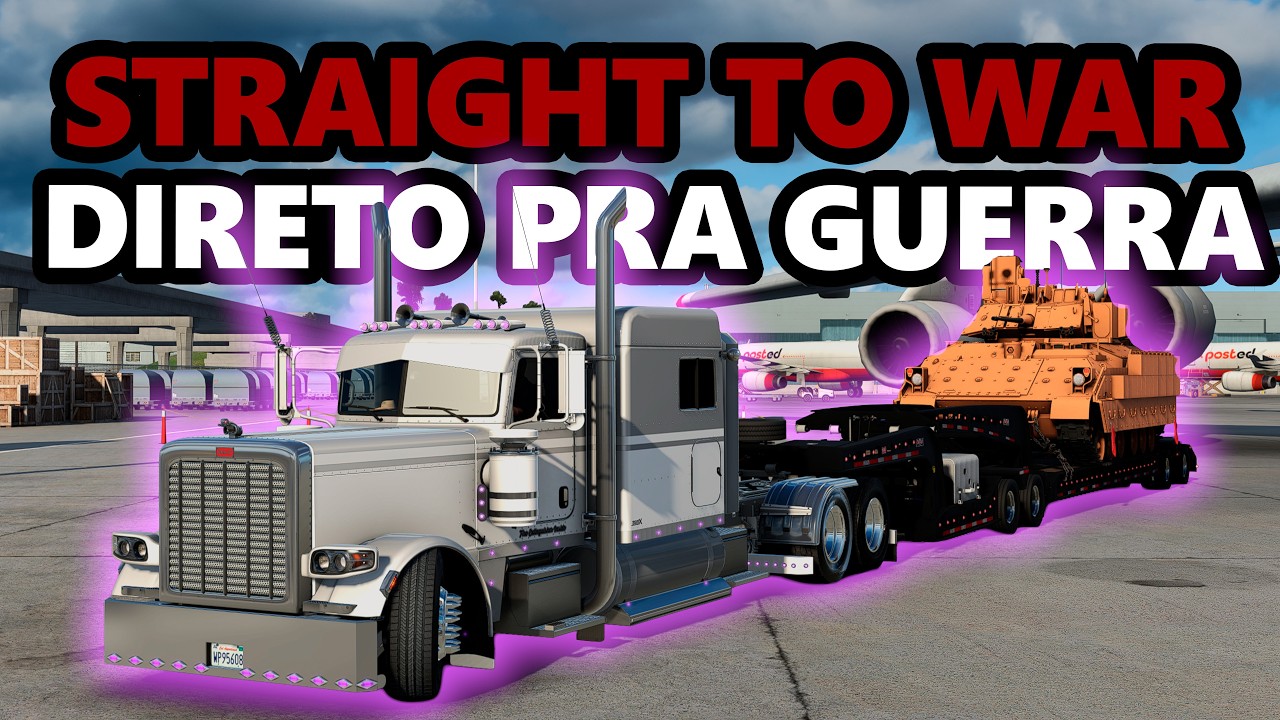 Straight to War! Peterbilt 389 Heavy Haul | ATS Realistic Mods
