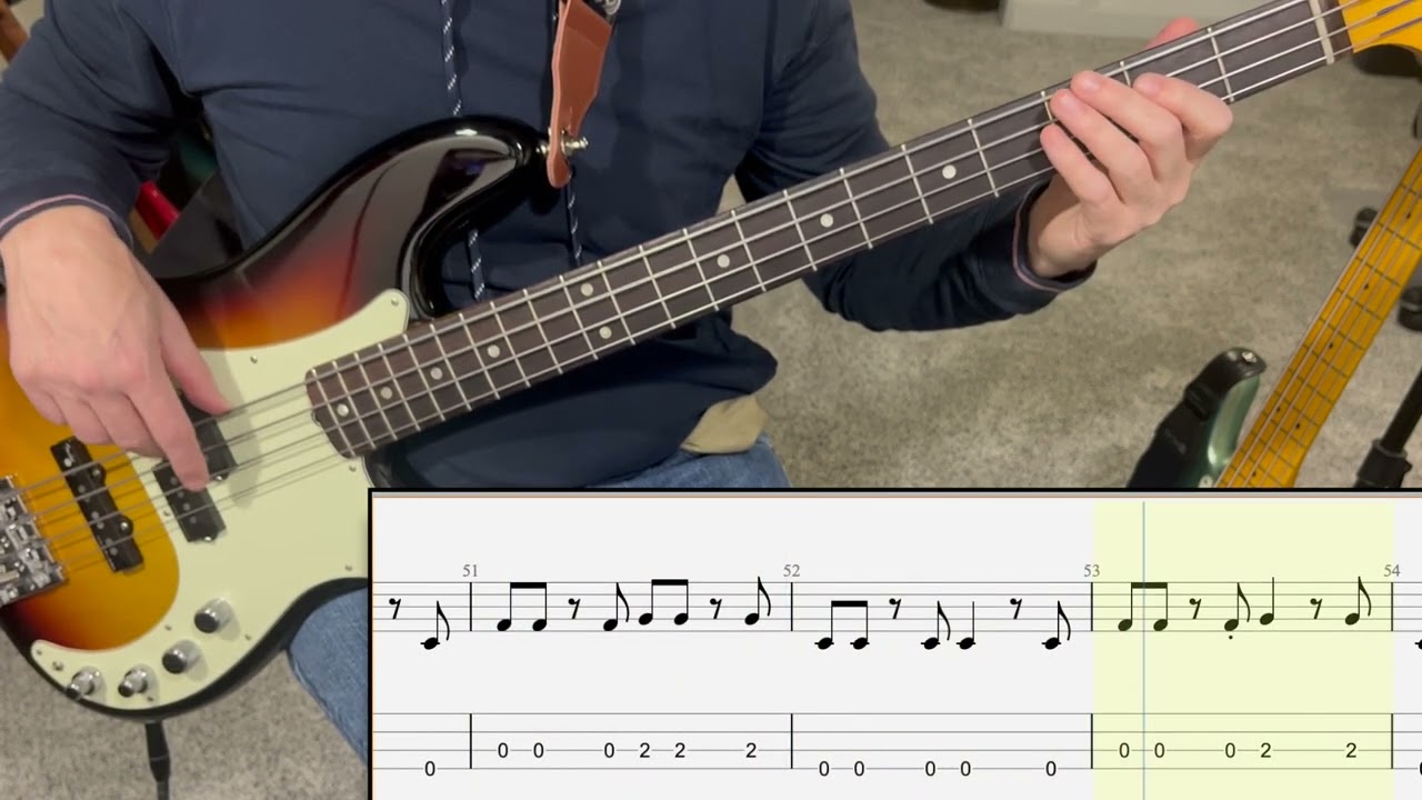 She's In Love With The Boy - Trisha Yearwood | Bass Guitar Cover (Play Along Tabs)
