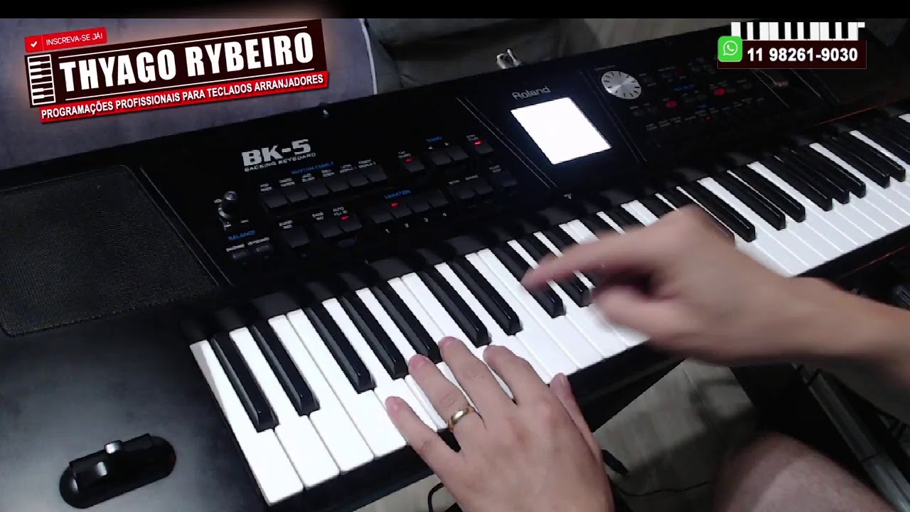BREGA  - PACOTE DE RITMOS PROFISSIONAIS - ROLAND BK5  By Thyago Rybeiro
