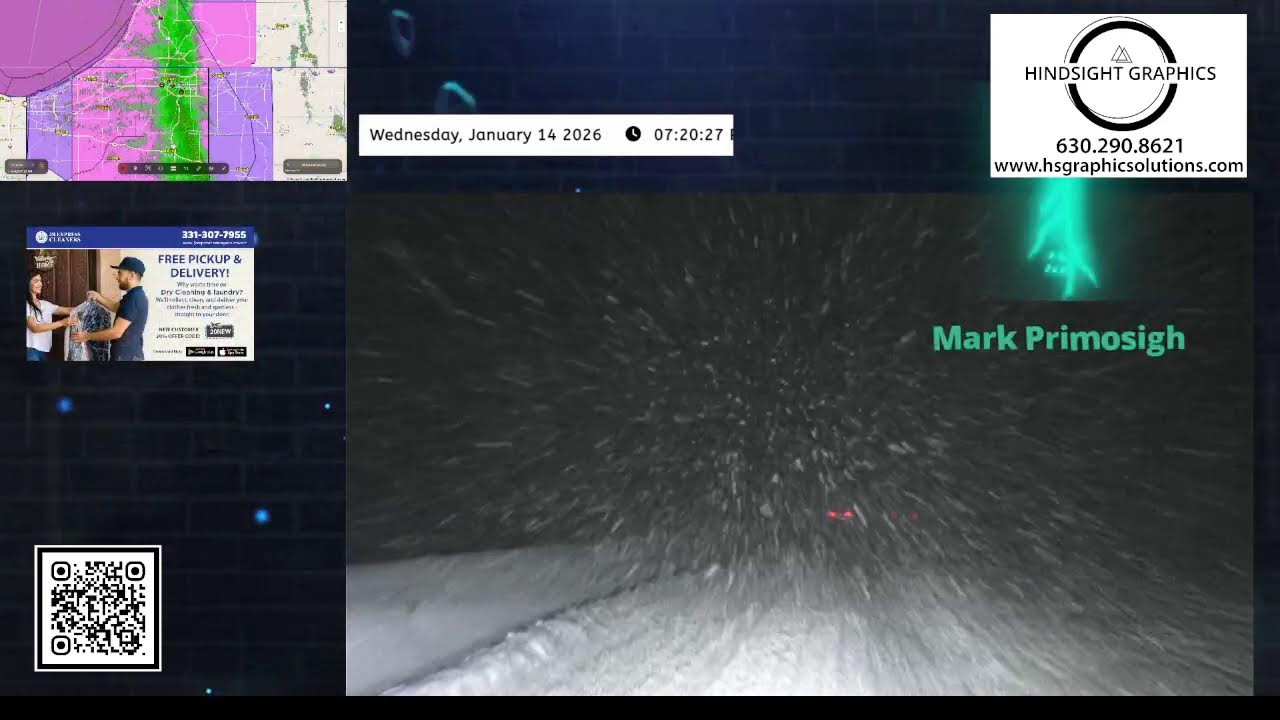 Very intense lake-effect snow band over South Bend, IN. #INwx