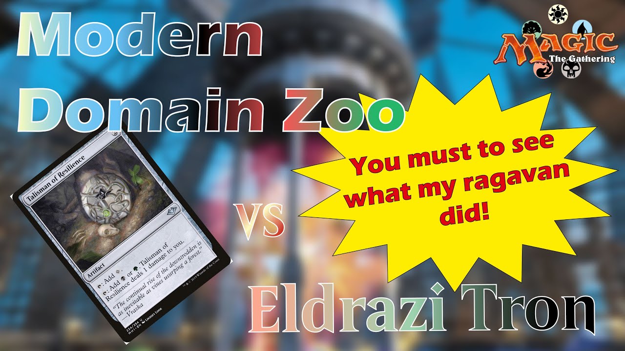 Domain Zoo vs Eldrazi Tron – Modern MTGO League Match #5 | Gameplay & Tips