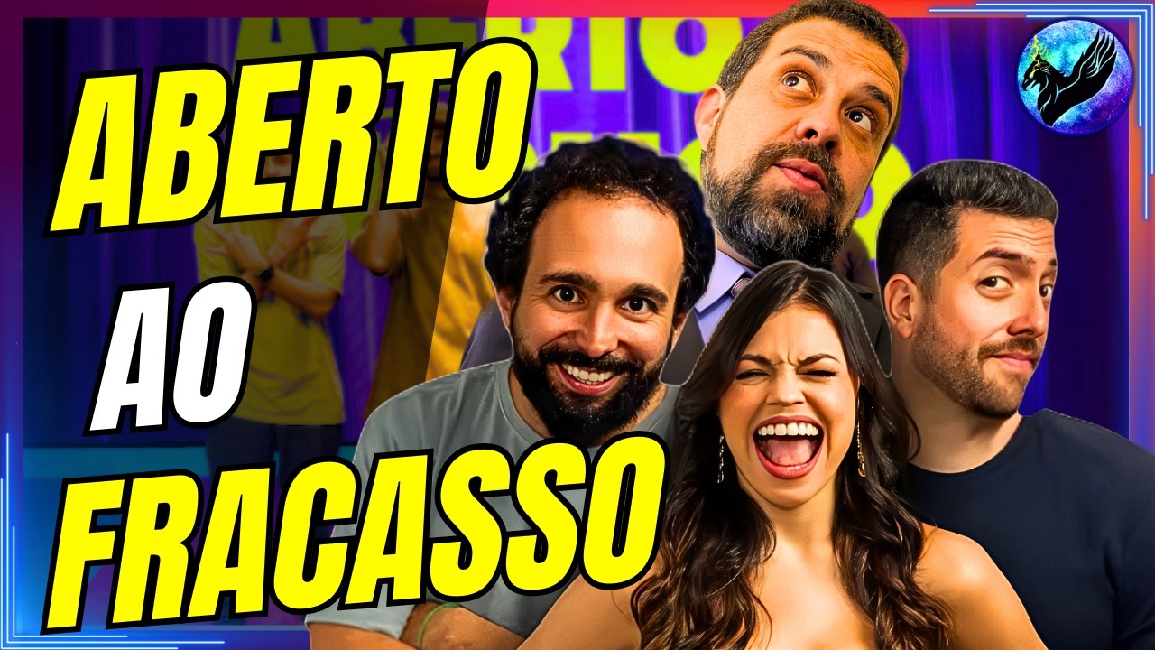 ABERTO AO FRACASSO! PROGRAMA DE HUMOR DA GLOBO É ENCERRADO ANTES DO FIM! GLOBO ENTERRA O HUMOR!
