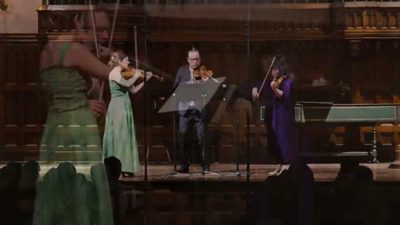 Kodaly: Serenade for Two Violins and Viola, Mvt III - ChamberFest Cleveland (2014)