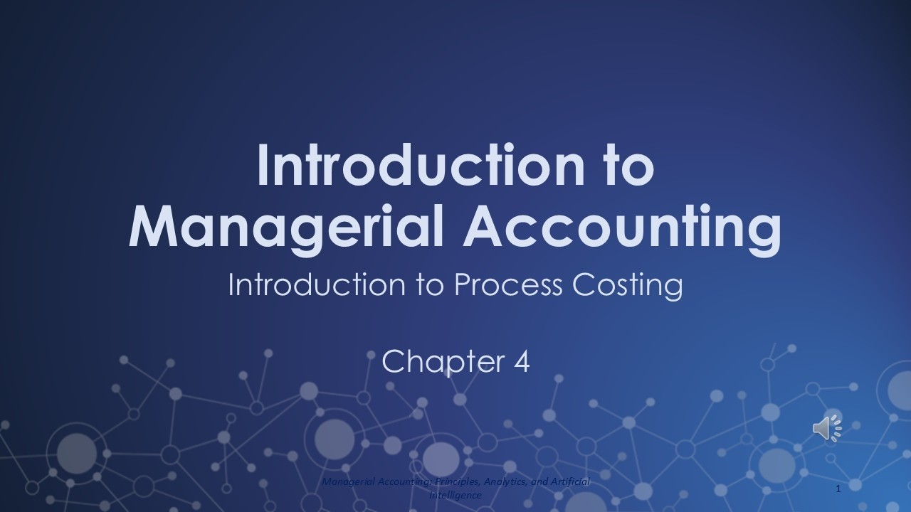 How does a firm use a Process Costing System