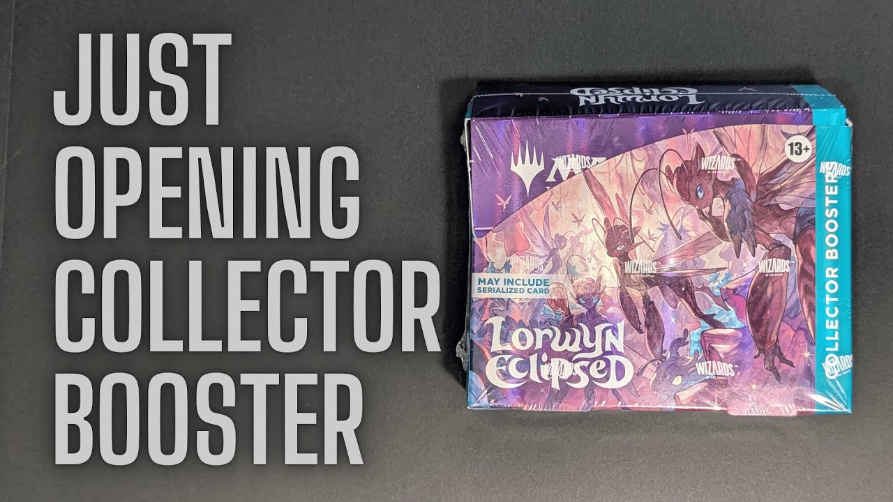 MTG Lorwyn Eclipsed Collector Booster Box Opening | Full ASMR Unboxing