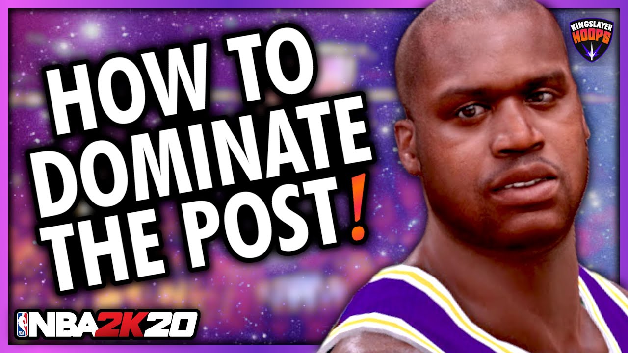 NBA 2K20 Tutorial  - How To Dominate the Post! (Overpowered Money Plays)