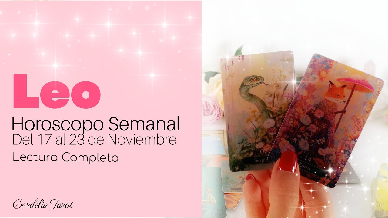 LEO ♌️ ABRE BIEN LOS OJOS 👀👉🏼 LA RESPUESTAS EST&Aacute;N JUSTO FRENTE A TI🌈☀️ HOROSCOPO SEMANAL AMOR Y M&Aacute;S