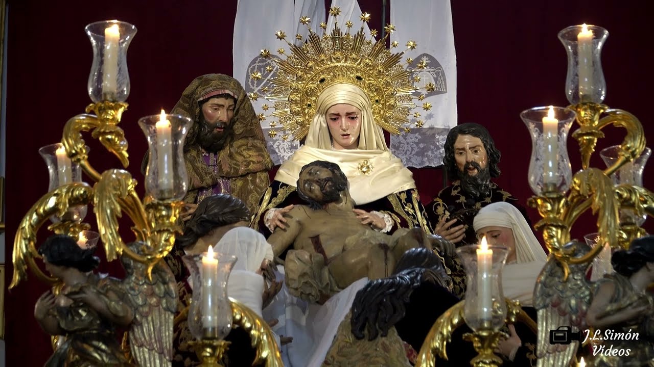 (4K) LA SAGRADA MORTAJA.VIERNES SANTO DE 2024 Sevilla #ssantasevilla24