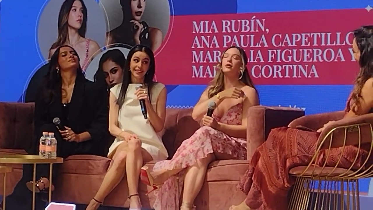 Ana Paula Capetillo consoló a Mía Rubí por un momento sensible en la plática que realizaron juntas
