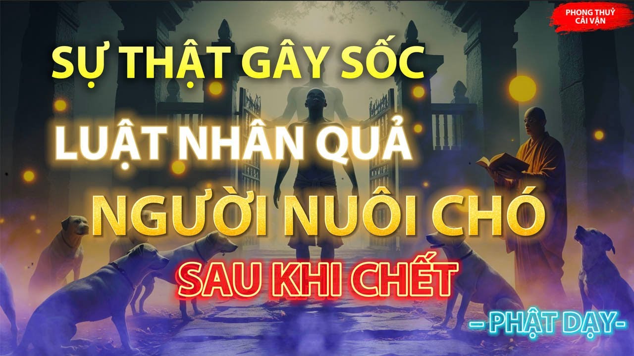 Sự Thật Gây Sốc Về Nhân Quả Của Người Nuôi chó Sau khi chết!