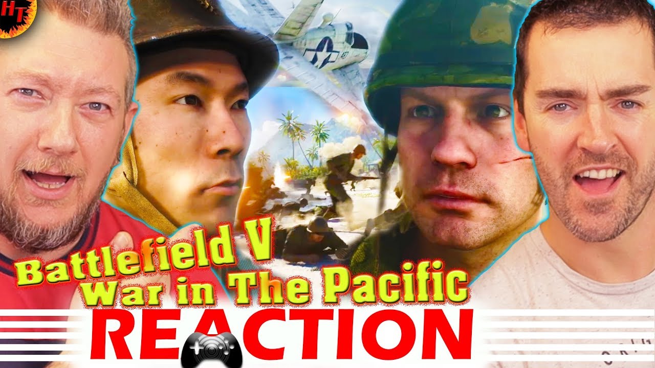 РЕАКЦИЯ на «Войну на Тихом океане»! Трейлер Battlefield V