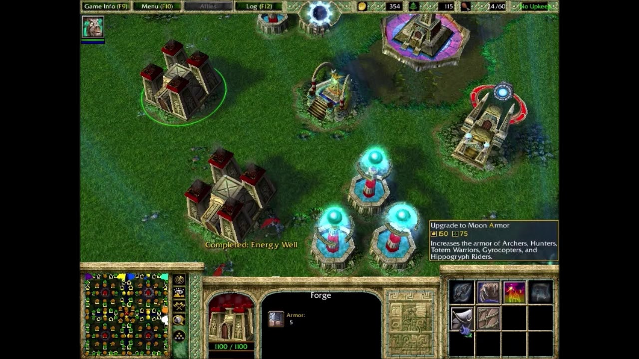 WC3 Classic 1.26: Clash from the Past - Kaldorei Resistance in Zin-Azshari