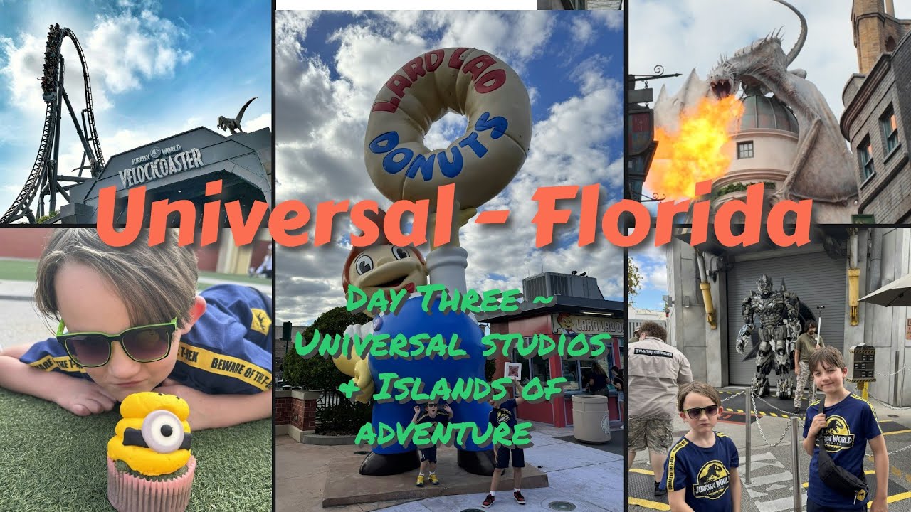 Universal Studios & Universal Islands of Adventure - DAY 3 Orlando #universalorlando