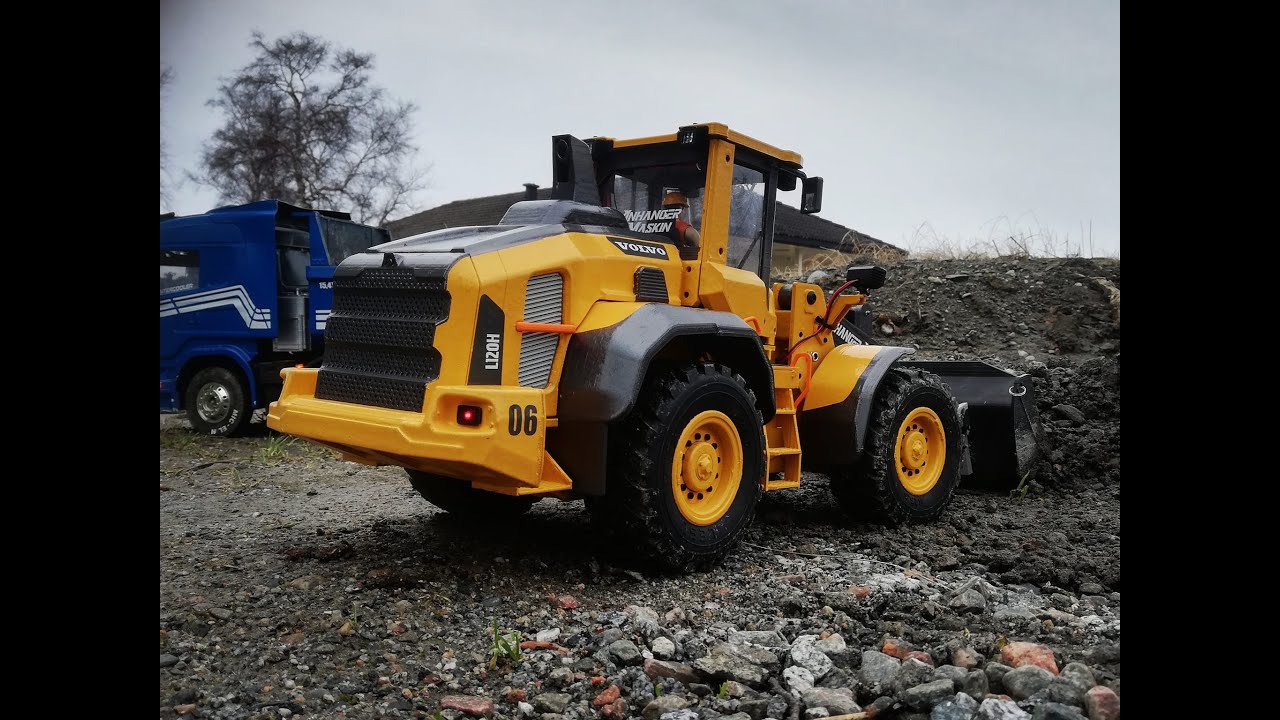 3d Printed Volvo L120H - Testrun 2