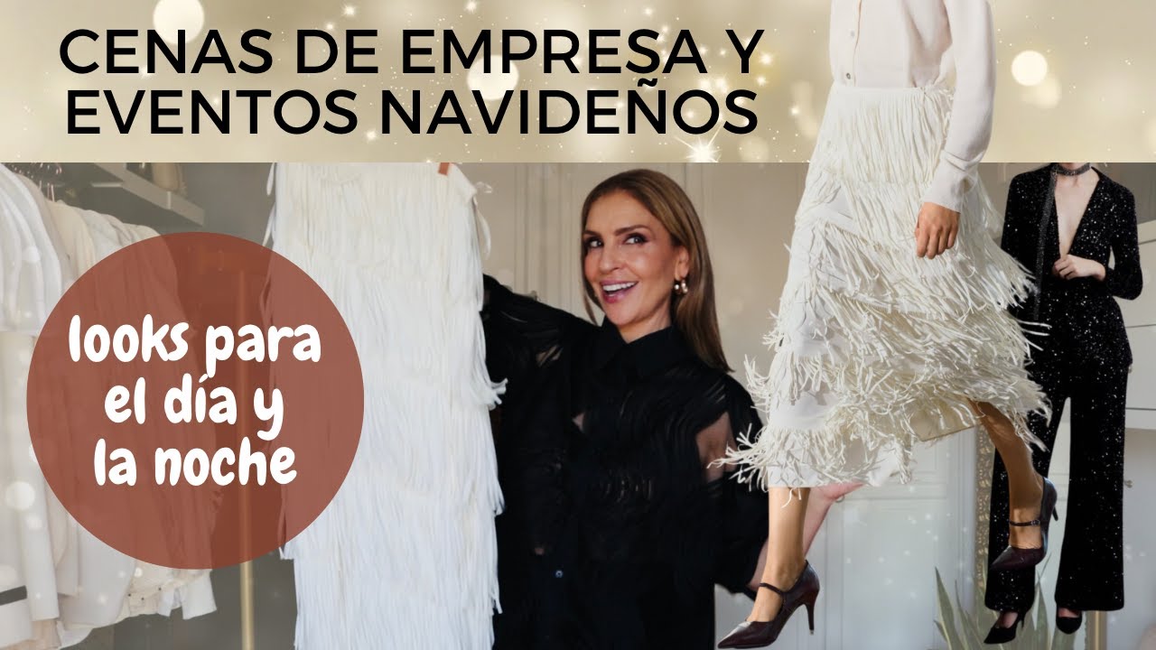 Ideas para acertar en CENAS DE EMPRESA Y EVENTOS NAVIDEÑOS/ Tu asesora de imagen y moda #navidad