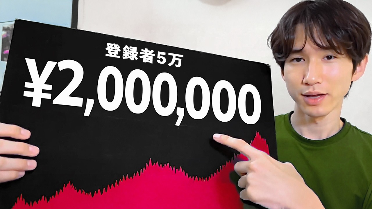 動画を作って月200万円以上稼ぐ方法を教えます！(1年で達成)