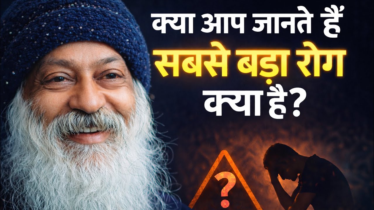 Sabse Bada Rog Kya Hai? | Osho Vichaar | The Biggest Disease Is Not What You Think