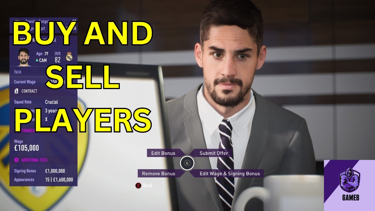 Football Agent Gameplay: Master the Art of Buying & Selling Players!