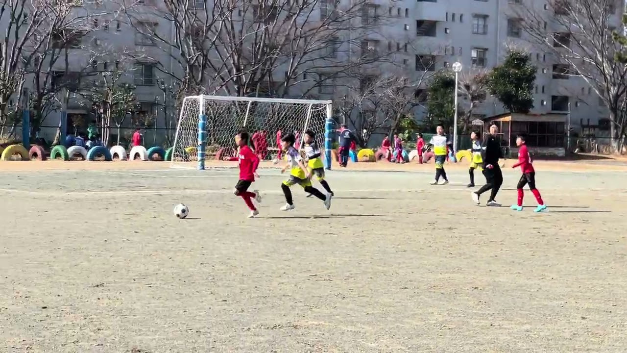 26.02.14  vs  磯辺FC  前半　U10コパカップ