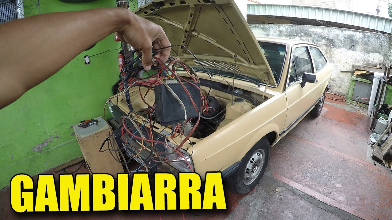 REVISÃO ELÉTRICA TIRAMOS MUITOS FIOS DESNECESSÁRIOS ! | GOL 1980 EP.8