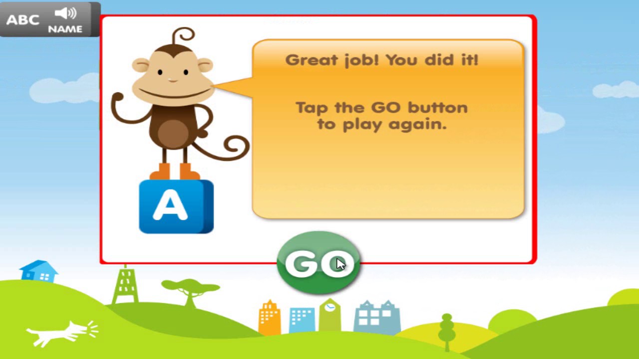 Alphabetical Order Game Kds