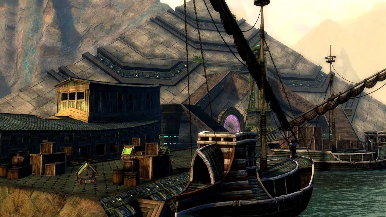 GW2 Port Authority Vista Rata Sum Ultra Graphics