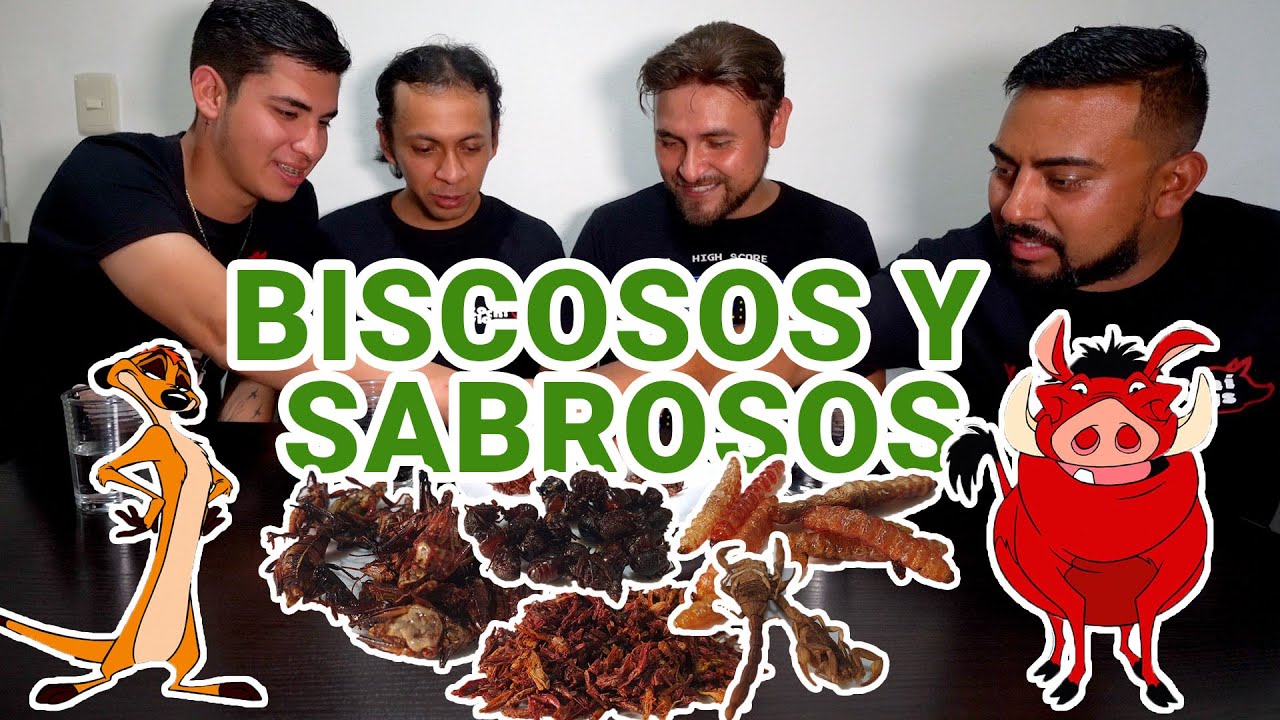 PROBANDO ESTOS INSECTOS, UNA BOTANITA ALTA EN PROTEINA ft. 