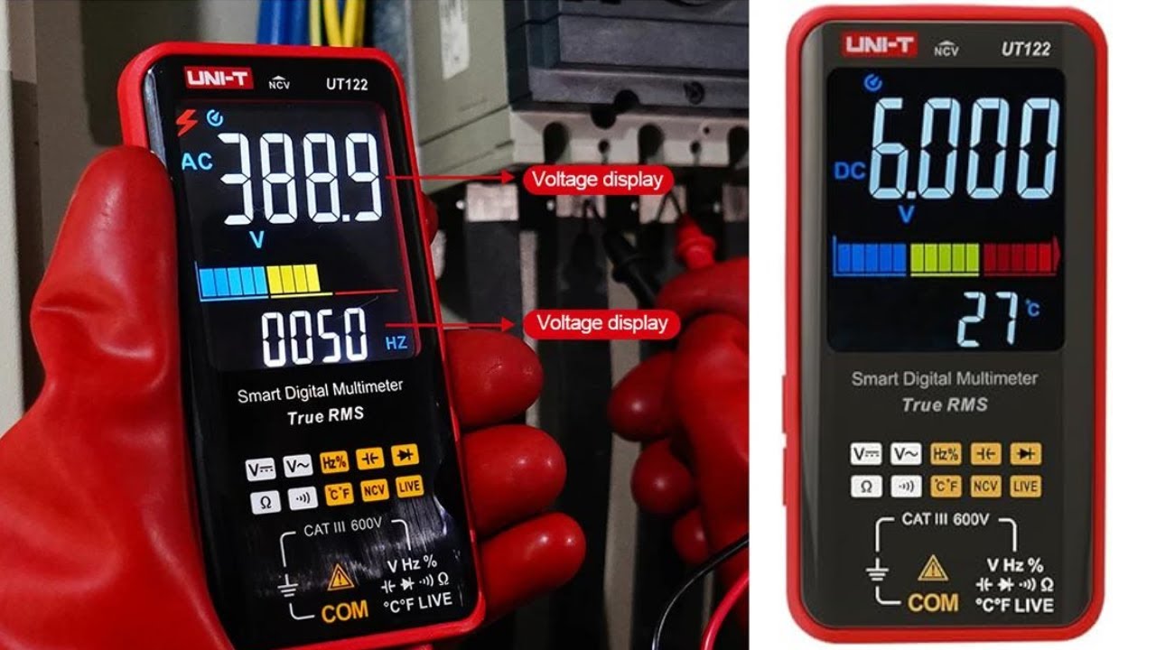افوميتر ولا في الخيال والسعر مفاجاة  UT122 Series Smart Digital Multimeters