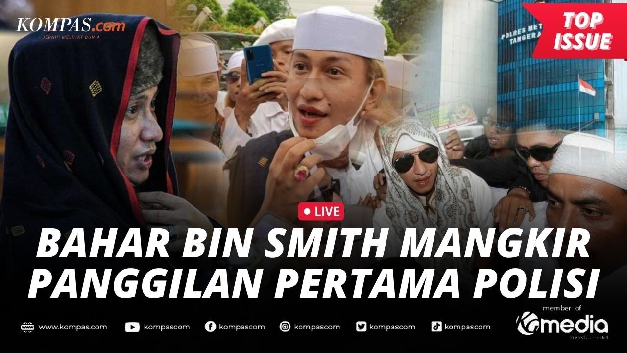 [LIVE] - Bahar bin Smith Absen di Pemanggilan Pertama Polres Metro Tangerang Kota