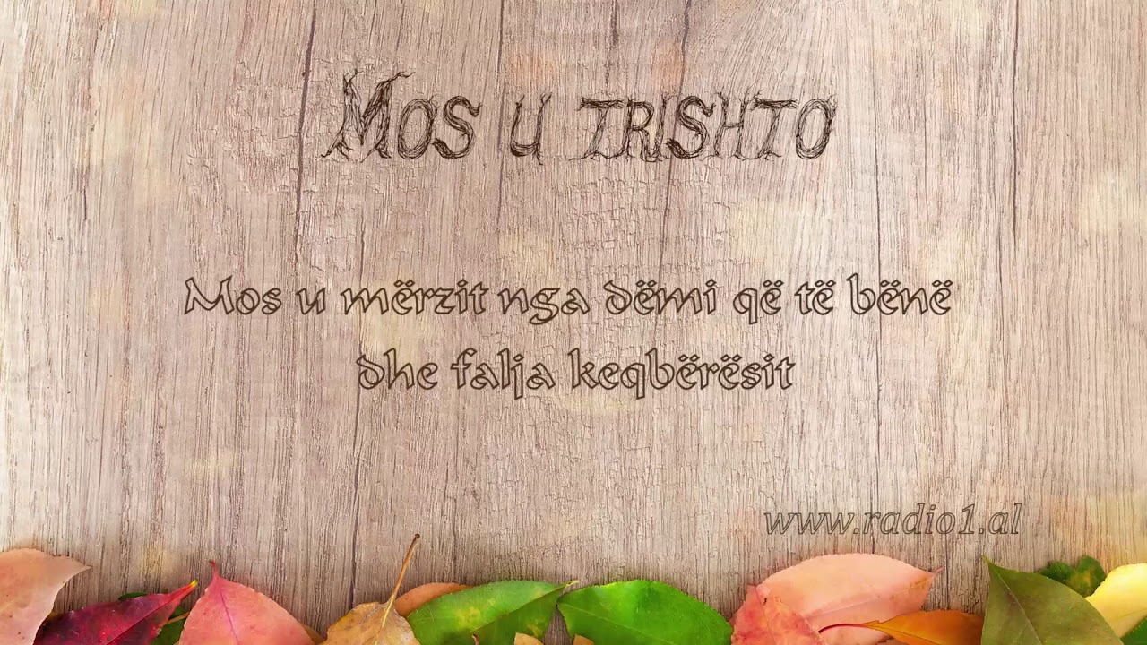 Mos u Trishto  Mos u merzit nga demi qe te bene dhe falja keqberesit 13