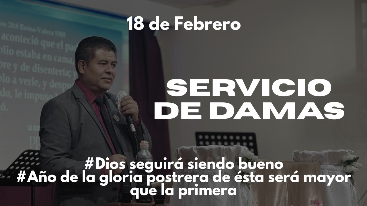 Servicio de Damas | Ministerios Rayos de Luz | 18 de Febrero