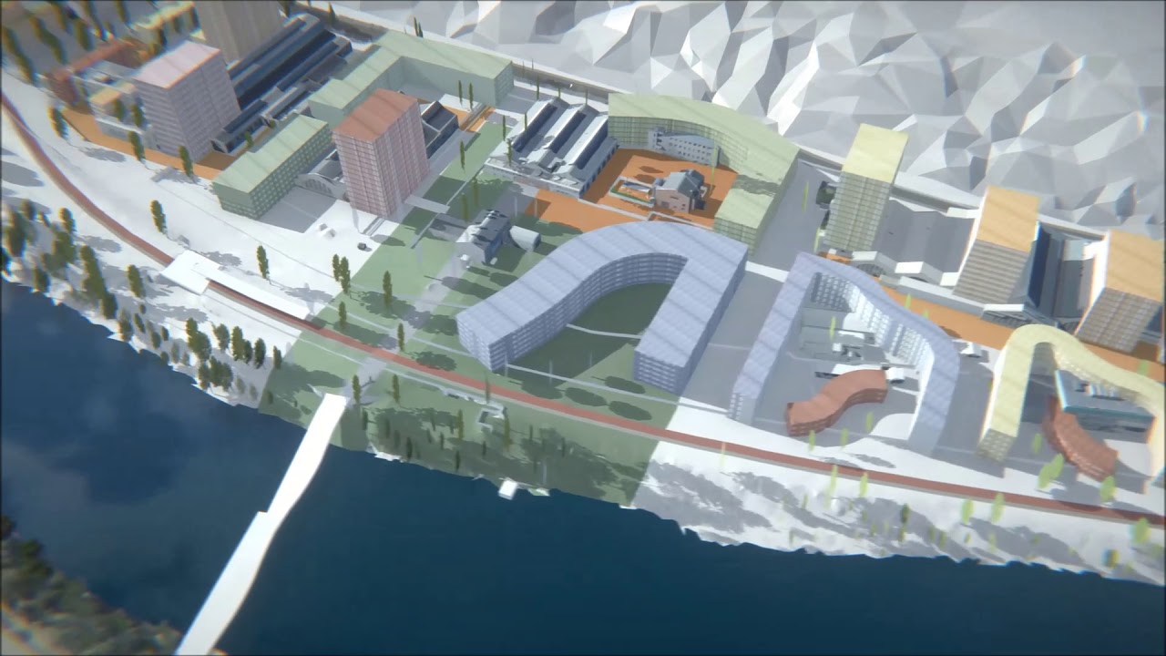 Lala T&oslash;yen sitt forslag til byutvikling i Trondheim mot 2050