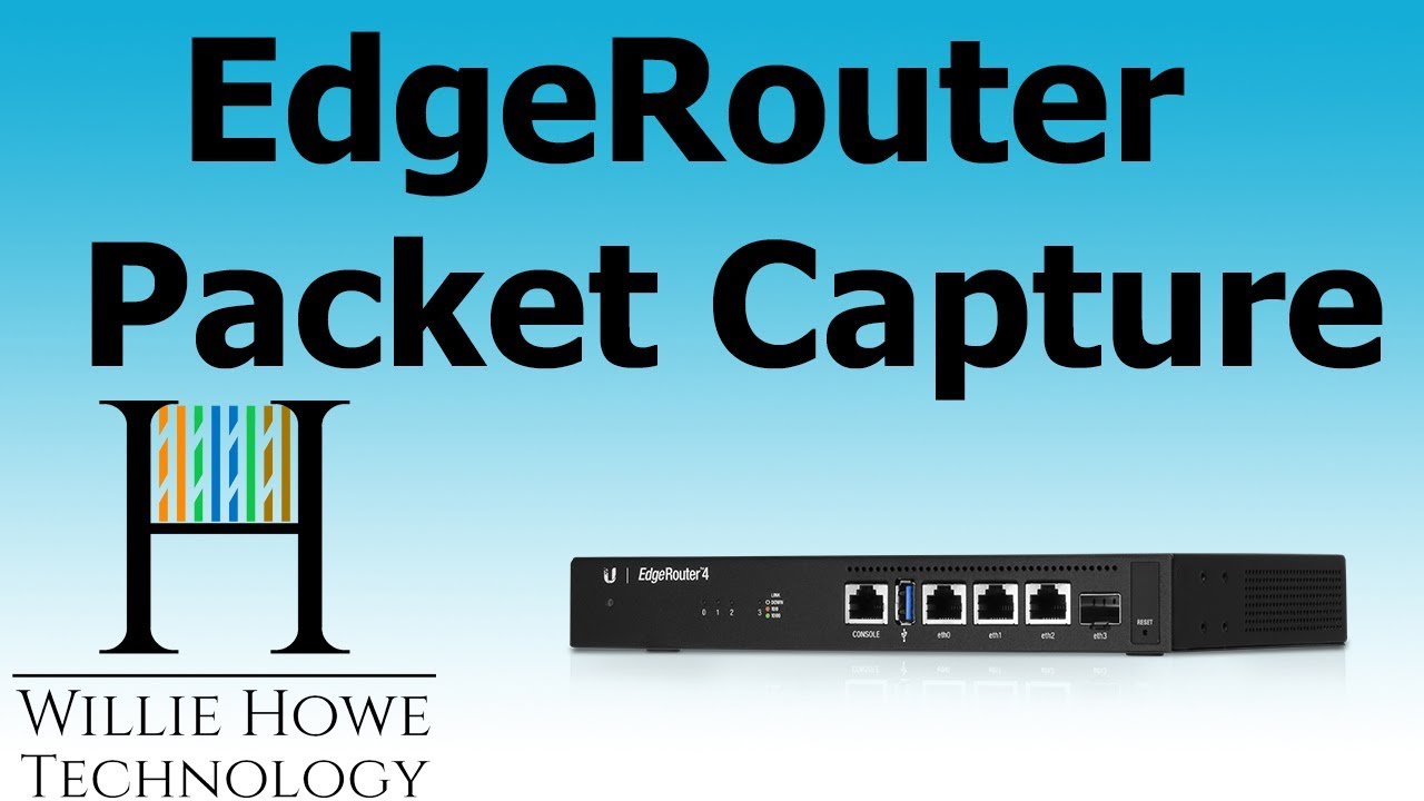 Ubiquiti EdgeRouter Packet Capture - How-To