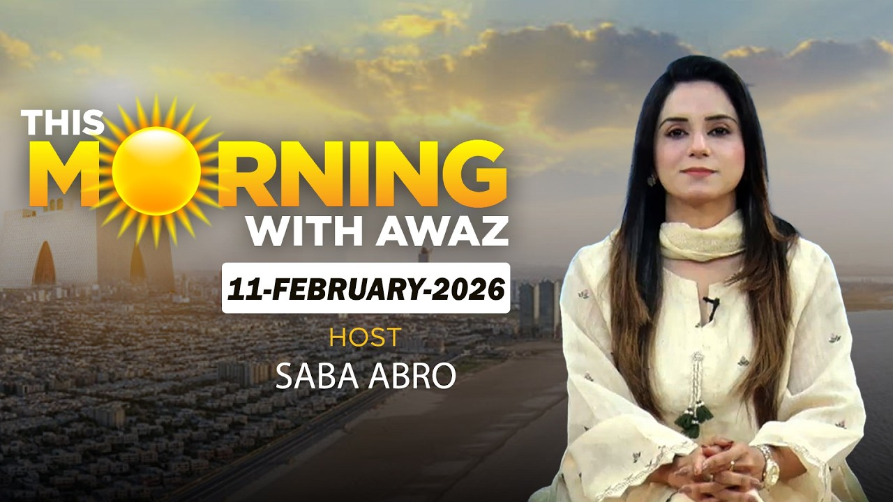 This Morning With Awaz | Saba Abro | Areeba Mashooq | Yusra Ali  | Dr Muhammad Attaullah |Awaz Tv
