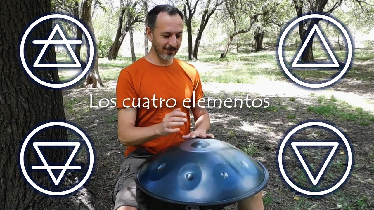 LOS CUATRO ELEMENTOS - M&uacute;sica con Handpan